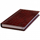 Телефонная книга Attache Croco искусственная кожа А6 56 листов бордовая (80х130 мм) Фото 0