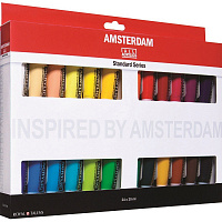 Набор акриловых красок Royal Talens Amsterdam Standard 24 тубы по 20 мл
