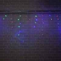 Гирлянда светодиодная светодиодная Vegas Бахрома разноцветный свет 48 светодиодов (2х0.6 м)