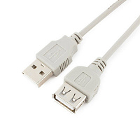 Кабель Gembird USB 2.0 AM-AF 1.8 метра (CC-USB2-AMAF-6)