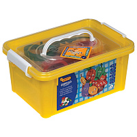 Набор для лепки JOVI "Огород" 05 цветов*50г, аксессуары, пластиковый контейнер
