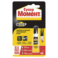 Клей Момент "Супер", 3г, блистер, шоу-бокс