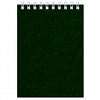 Блокнот Альт Офис 1 А6 60 листов зеленый в клетку на спирали (95х135 мм) (артикул производителя 61357)