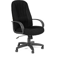 Кресло для руководителя Chairman 685 черное (ткань, пластик)