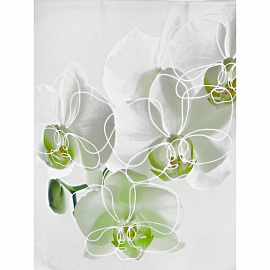 Горшок InGreen Фиджи Орхид белый (16х16х14.5 см)