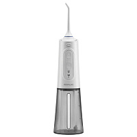 Ирригатор для полости рта REVYLINE RL 660, портативный, емкость резервуара 0,2 л, 2 насадки, белый