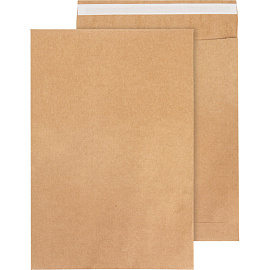 Пакет Largepack E4 (300x400 мм) из крафт-бумаги 120 г/кв.м стрип (200 штук в упаковке)