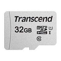 Карта памяти 32 ГБ Transcend micro SDHC TS32GUSD300S-A Class 10 UHS-I U1