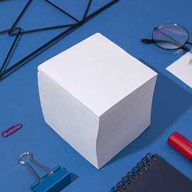 Блок для записей Attache 90x90x90 мм белый проклеенный (плотность 100 г/кв.м)