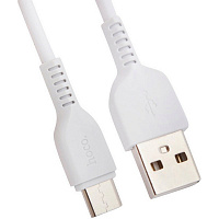 Кабель LP USB 2.0 - USB Type-C 1 метр Hoco X13 белый 0L-00037532