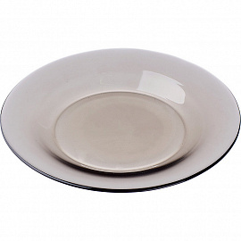 Набор столовой посуды на 6 персон Attribute Амбьянте Эклипс 19 предметов стекло коричневый (L5176)