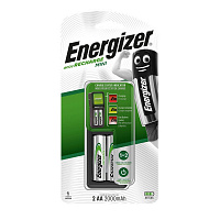 Зарядное устройство Energizer Mini + 2шт. акк. AA (HR06) 2000mAh