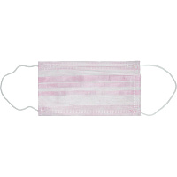 Маска медицинская одноразовая Клевер-про трехслойная розовая (50 штук в упаковке)