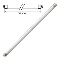 Лампа люминесцентная OSRAM L18/640, 18 Вт, цоколь G13, в виде трубки, длина 59 см, хол. белый свет
