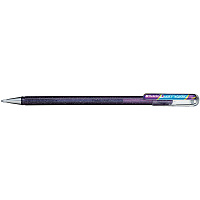 Ручка гелевая Pentel Hibrid Dual Metallic 0.55 мм хамелеон фиолетовый/синий