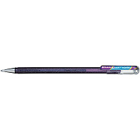 Ручка гелевая Pentel Hibrid Dual Metallic 0.55 мм хамелеон фиолетовый/синий