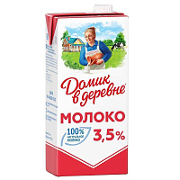Молоко Домик в Деревне ультрапастеризованное 3.5% 950 г