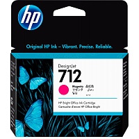 Картридж струйный HP 712 3ED68A пурпурный оригинальный