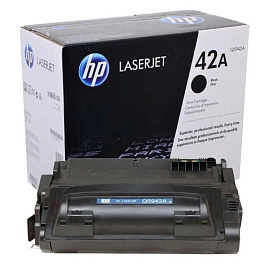 Картридж лазерный HP 42A Q5942A черный оригинальный
