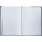 Книга учета 96 листов А4 в клетку на сшивке блок офсет Attache (обложка - бумвинил) Фото 4