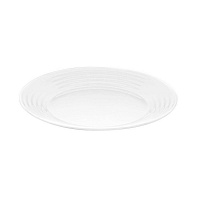 Тарелка десертная стекло Luminarc Арена диаметр 190 мм белая (артикул производителя L2786)