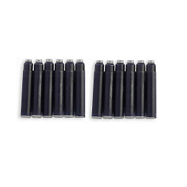 Картридж чернильный для перьевой ручки в патронах Koh-I-Noor синие (12 штук в упаковке)