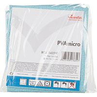 Салфетки хозяйственные Vileda Professional ПВАмикро микроволокно (микрофибра)/ПВА покрытие 38x35 см 250 г/кв.м синие 5 штук в упаковке (арт. производи