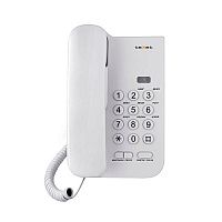Телефон проводной teXet TX-212 светло-серый