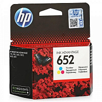 Картридж струйный HP 652 F6V24AE CMY оригинальный