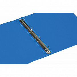 Папка на 4-х кольцах Attache 32 мм синяя до 170 листов (пластик 0.45 мм)