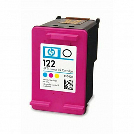 Картридж струйный HP 122XL CH564HE CMY оригинальный повышенной емкости