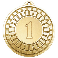 Медаль призовая 1 место железная (диаметр 5 см)