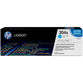 Картридж лазерный HP 304A CC531A голубой оригинальный