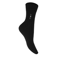 Носки мужские черные с полосой размер 25-27 (3 пары в упаковке)