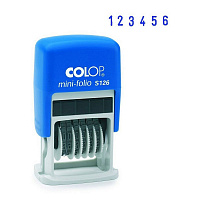 Мини-нумератор ручной Colop S126 6-разрядный