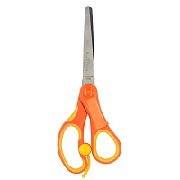 Ножницы детские Bruno Visconti SPRINGCUT 150мм,прорез.ручки,воз.мех,60-0020