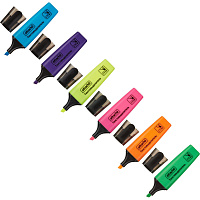 Набор текстовыделителей Attache Colored (толщина линии 1-5 мм, 6 цветов)