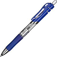 Ручка гелевая автоматическая Attache Hammer синяя (толщина линии 0.5 мм)