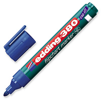 Маркер для бумаги для флипчартов Edding E-380/3 синий (толщина линии 2.2 мм) круглый наконечник