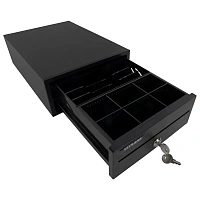 Ящик денежный механический SB-208-B, 205x300x90 мм, ЧЕРНЫЙ, VITRANA (ВИТРАНА), 291401