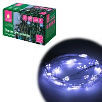Электрогирлянда-конский хвост комнатная, 2 м, 200 LED, холодный белый, 220 V, ЗОЛОТАЯ СКАЗКА, 591366