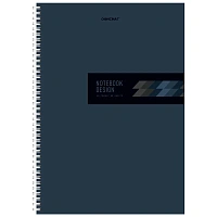 Тетрадь А4, 80 л., ОФИСМАГ, гребень, клетка, обложка картон, ОФИС, 405633