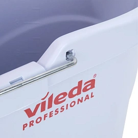 Ведро с отжимом VILEDA PROFESSIONAL "УльтраСпид Мини" 10 л, синий, 129686