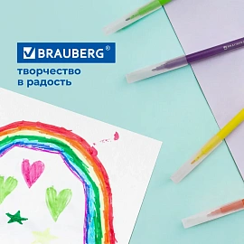 Фломастеры BRAUBERG "PREMIUM", 18 цветов, УЛЬТРАСМЫВАЕМЫЕ, классические, вентилируемый колпачок, картонная коробка с европодвесом, 151939