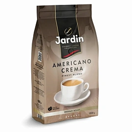 Кофе в зёрнах Jardin Americano Crema 1 кг (пакет)