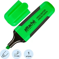 Текстовыделитель Attache Selection Neon Dash зелёный (толщина линии 1-5 мм)