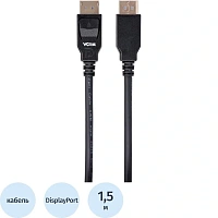 Кабель Vcom DisplayPort - DisplayPort 1.5 метра (CG651-1.5)