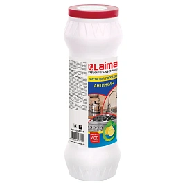 Чистящее средство 400 г, LAIMA PROFESSIONAL Антижир "Лимон", порошок, 604654