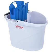 Ведро с отжимом VILEDA PROFESSIONAL "УльтраСпид Мини" 10 л, синий, 129686
