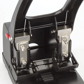Дырокол металлический МОЩНЫЙ BRAUBERG "Heavy duty", до 100 л., черный, 226869